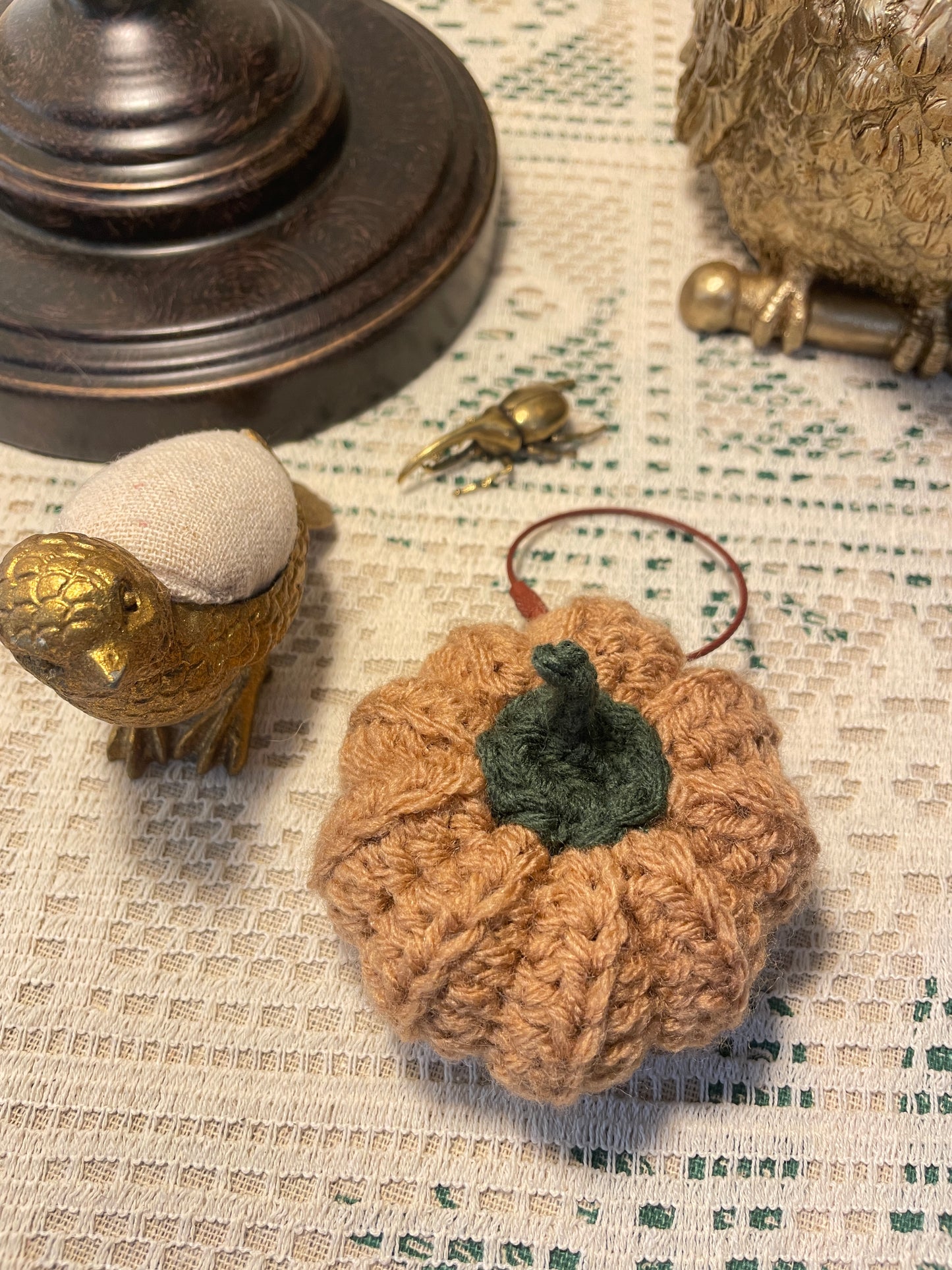 Camel Pumpkin Key Chain