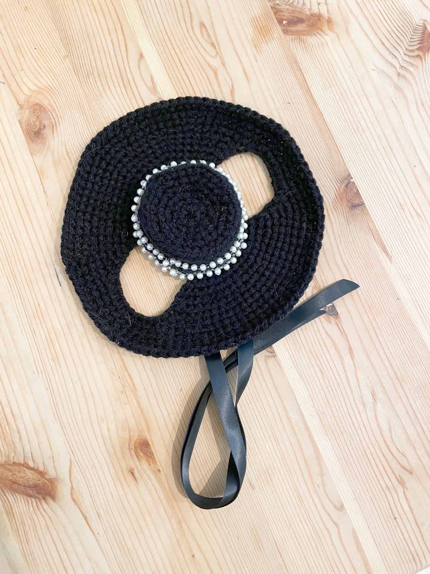 Customized Handmade Crocheted Elegant Cat Hat